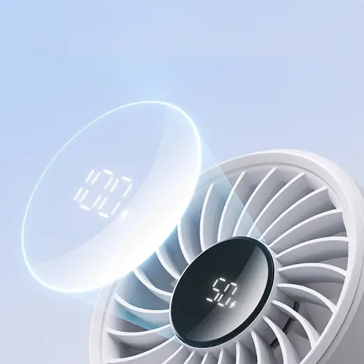 Jisulife Handheld Fan Life7 3600mAh Portable USB Fan - Gray Foto 7