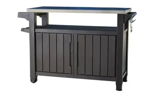 Unity XL 207L grey grill table