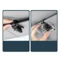Baseus car glasses clip holder for glasses black (ACYJN-B01) Photo