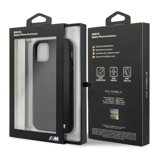 BMW BMHCN58MHOLBK iPhone 11 Pro hardcase case black M Collection Foto 7