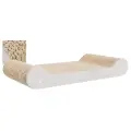 Nail sharpener : Trixie Junior scratching cardboard, 38 × 6 × 18 cm, light grey Photo