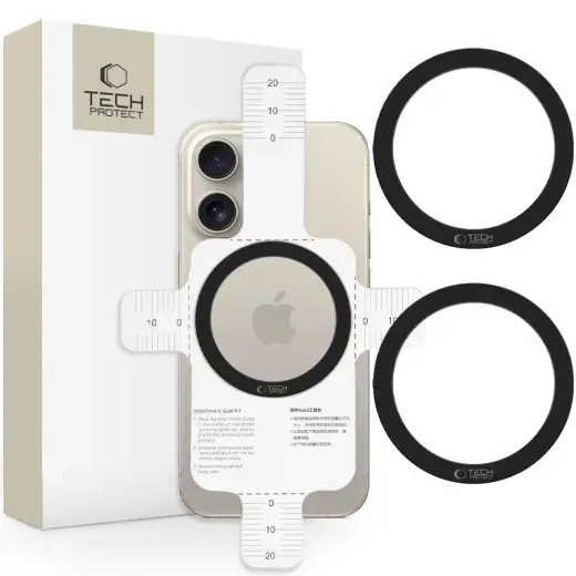 TECH-PROTECT MMP-110 2IN1 MAGNETIC MAGSAFE RING BLACK & BLACK Фото num