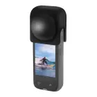 Silicone lens cover PULUZ for Insta360 X4 (black) Foto 5