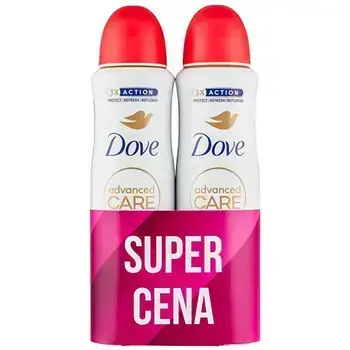Dove Advaced Care Peach Duo - Sada antiperspirantů 150ml