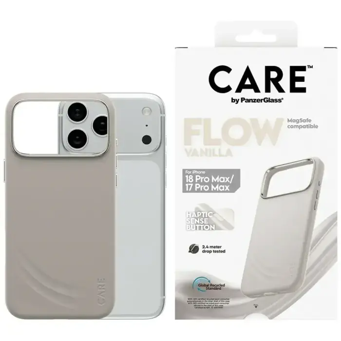 Case CARE by PanzerGlass Feature FLOW MagSafe case for iPhone 18 Pro Max / 17 Pro Max vanilla