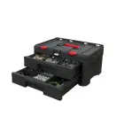 Instrumentu kaste ar 2 atvilktnēm Stack'N'Roll 2 Drawers 48,1x33,2x23,3cm Foto 2