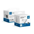 BLUE STAR travel adapter GO TO USA (Type A) 10A white Photo