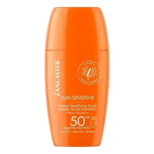 Lancaster Sun Sensitive Tinted Mattifying Fluid Spf50 30 Ml