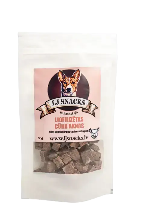 LJ Snacks Freeze-Dried Pork Liver 50 g