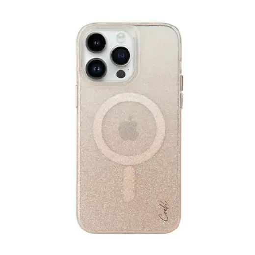 UNIQ Coehl Lumino phone case for iPhone 14 Pro Max champagne gold Photo
