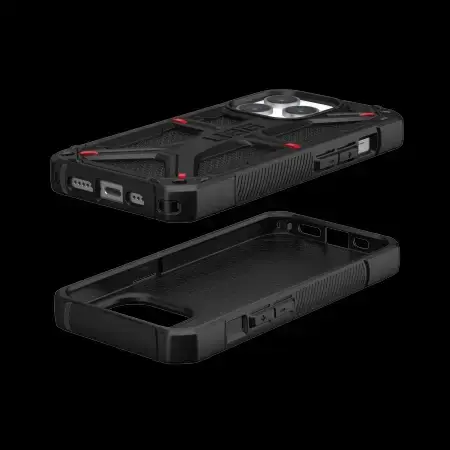 UAG Monarch - protective case for iPhone 15 Pro (kevlar black) Фото num