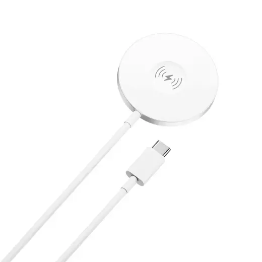 Forever MAWC-400 magnetic wireless charger 15W white 3in1 Photo