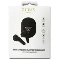 Guess GUTWST82TRK TWS Bluetooth headphones + docking station black|black Triangle Logo Foto 3