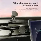 Magnetic car phone holder Forcell F-Grip IronSecure windshield / dashboard black Photo