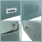 Box rectangular with zipper 42x32x14cm Mint — Photo 2