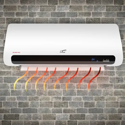 Air curtain LTC with ceramic heating element 1100|2200W with remote control Foto 4