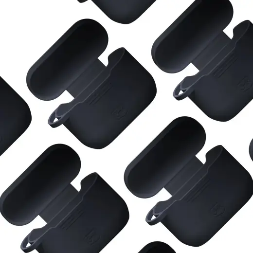 3mk Silicone AirPods Case for AirPods Pro 3 - Black Foto 10