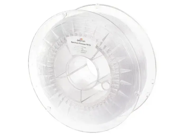 Filaments PET-G caurspīdīgs GLASSY 1kg Spectrum