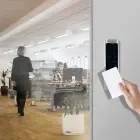 Qoltec Code lock DIONE with RFID reader Code | Card | key fob | Doorbell button | IP68 | EM Foto 5