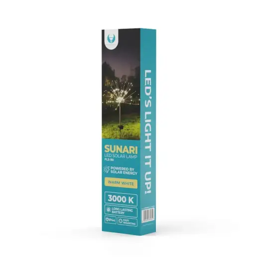 Forever Light Solar LED Lamp SUNARI FLS-90 fireworks 3000K 600mAh Ni-MH Фото num