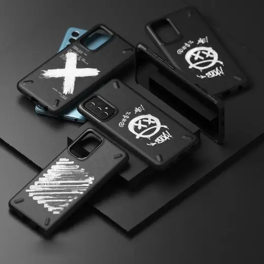 Ringke Onyx Design Durable TPU Case Cover for Samsung Galaxy A72 4G black (Paint) (OXSG0047) Photo