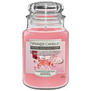 Yankee Candle Home Inspiration Candle Berry Kiss Bellini - Vonná svíčka 538.0g