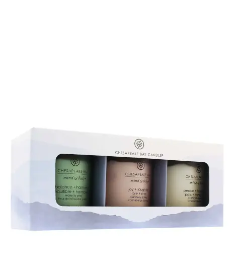 Chesapeake Bay gift set scented candle 3 x 96 g Фото num