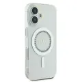 Guess GUHMP16MPFTDTEH iPhone 16 Plus 6.7" white hardcase IML Rhinestones MagSafe Foto 4