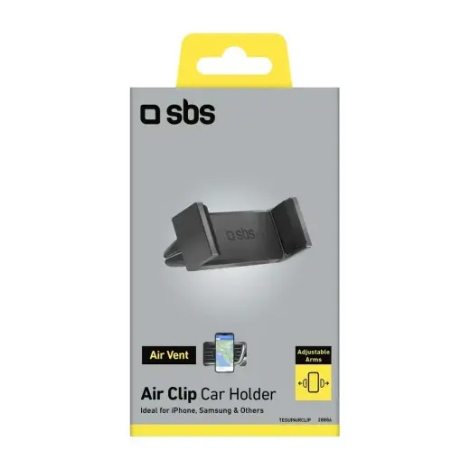 SBS TESUPAIRCLIP smartphone holder for air vent - black Photo