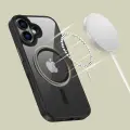 TECH-PROTECT MAGMAT MAGSAFE IPHONE 16 BLACK|CLEAR — Foto 2