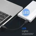 Qoltec Aluminium Enclosure | SSD HDD 2.5'' drive | SATA | USB 3.0 | Super speed 5Gb/s | 2TB | Silver Foto 4