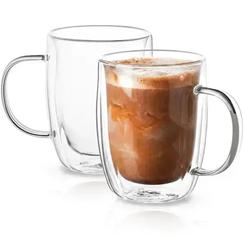 Luigi Ferrero Coffeina FR-8058E Набор стеклянных кружек 400ml 2шт