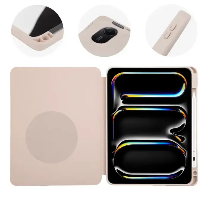 OBAL:ME SolidTab Case for Apple iPad Air 11(2020/22/24/25/26)/iPad Pro 11 (1/2/3/4) Blush