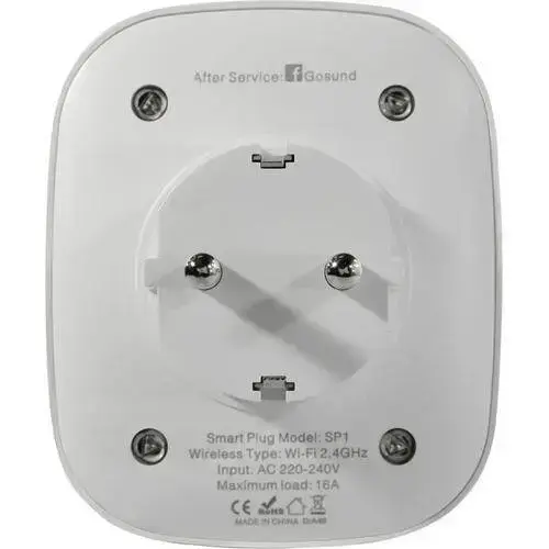 Gosund SP1-C viedligzda WiFi Apple Home Kit (2 gab.) Foto 5