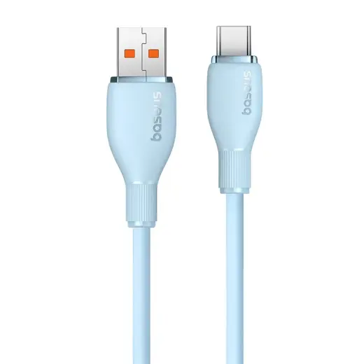 Baseus Pudding провод для передачи данных и зарядки | USB-A на USB-C | 100W | 2m | синий Фото num