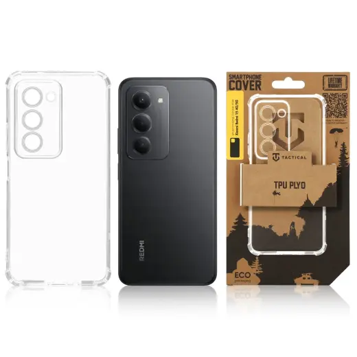 Tactical TPU Plyo Cover for Xiaomi Redmi 15 4G|5G Transparent Foto 2