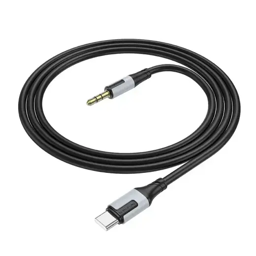 Borofone Cable AUX BL19 Creator - jack 3,5mm to Type C - 1 metre black Foto 3