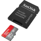 SanDisk memory card Ultra Android microSDXC 64GB 140MB/s A1 Cl.10 UHS-I + adapter Фото num