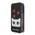 Karl Lagerfeld KLFLBKPXVDCBK iPhone X|Xs black book Valentine Фото num
