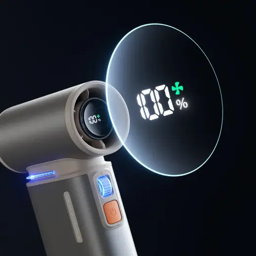Jisulife Handheld Fan Ultra1 FA55 Portable USB Fan - Dark Gray Foto 15