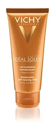 Vichy Capital Soleil Hydra-Bronzing Self-Tanning Milk Face and Body 100ml Foto 4