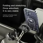 Magnetic car phone holder compatible with Magsafe Forcell F-Grip IronSecure windshield / dashboard black Photo