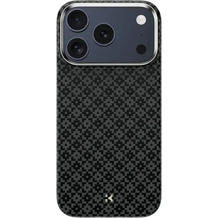 Benks Armor Air Armor Grid Kevlar Metal Frame 600D maciņš telefonam iPhone 18 Pro Max | iPhone 17 Pro Max melns
