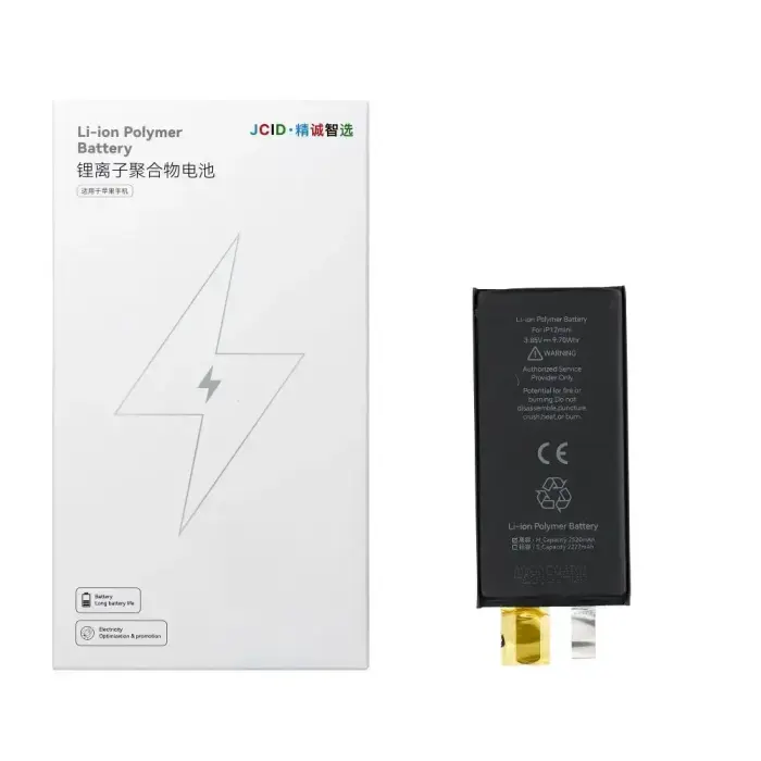 JCID Battery without BMS for iPhone 12 Mini (high capacity)