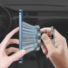 Blavec Car holder BH-16B Carbon magnetic Magsafe to dashboard (BH16BC-MDB) black Foto 4