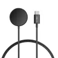 Tech-Protect MC03 UltraBoost Inductive Charger for Samsung Galaxy Watch USB-C 100cm - Black Photo