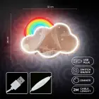 Neon MIRROR LED CLOUD multicolor FMNE05 Forever Light — Foto 5