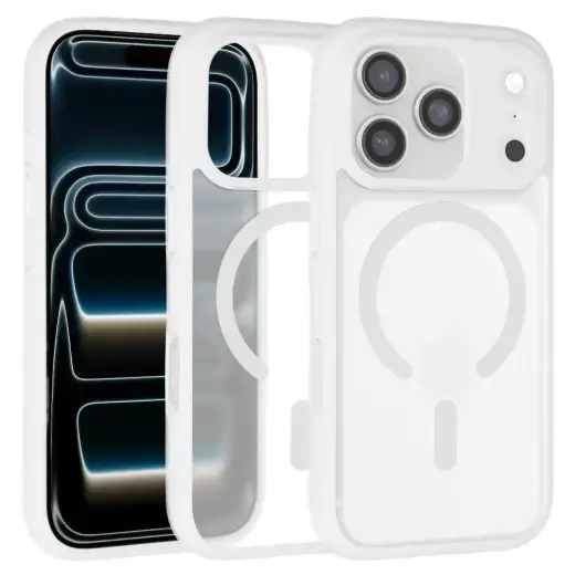 Liavec Soft phone case for iPhone 17 Pro white