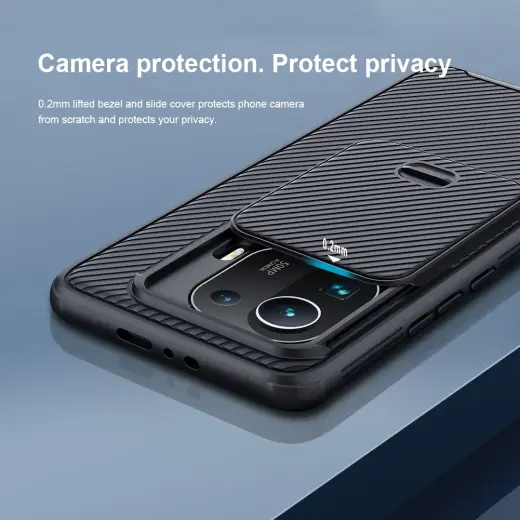 Nillkin CamShield Pro PC+TPU Case for Xiaomi Mi 11 Pro black Foto 6
