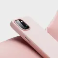 Dux Ducis Grit Leather Case for iPhone 14 Plus Elegant Faux Leather Cover (MagSafe Compatible) Pink Foto 9